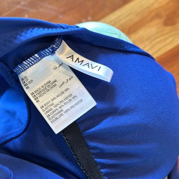 Amavi cobalt blue monokini - Picture 2 of 4